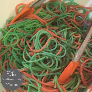 rainbow spaghetti